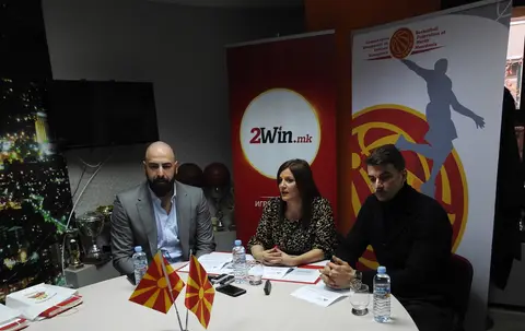 Државна видеолотарија издвои 6.150.000 денари за македонските кошаркари