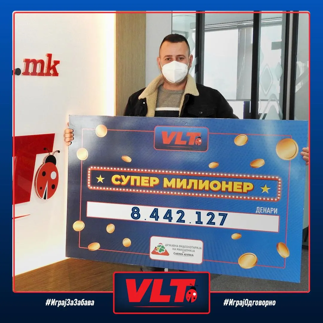 Никола Алачев од Муртино освои Супер Милионер џек пот вреден 8.442.127,00 денари