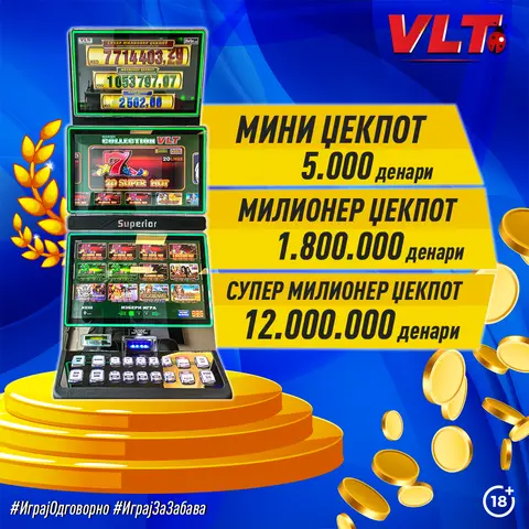 За една недела, нови 5 милиони денари кај играчите на Видеолотарија со Милионер и Мини џекпот