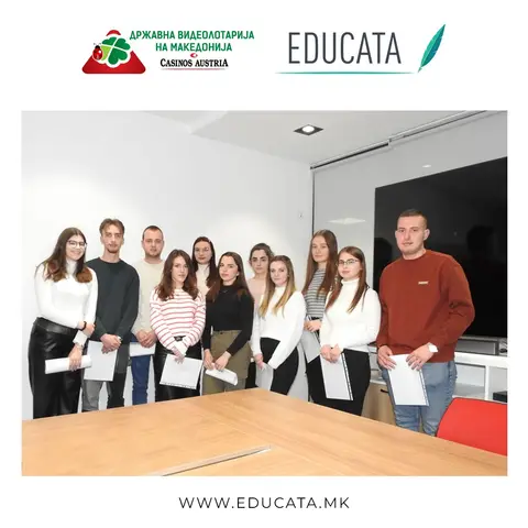 Фондацијата Едуката ги избра првите 12 стипендисти