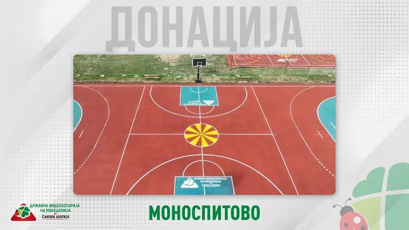 ИГРАЈ СО НАЈДОБРИТЕ: ВИДЕОЛОТАРИЈА СО 4.315.391 ДЕНАРИ, ГО РЕКОНСТРУИРАШЕ ДВАЕСЕТТОТО ИГРАЛИШТЕ ВО МАКЕДОНИЈА
